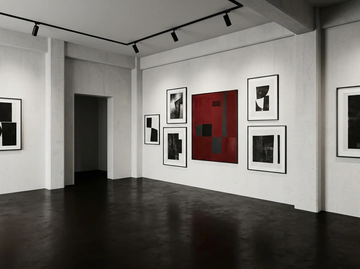 Meridian Cultural Center interior gallery, Amsterdam