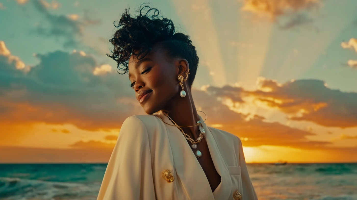 Maison Reverie atelier — blending table with raw materials